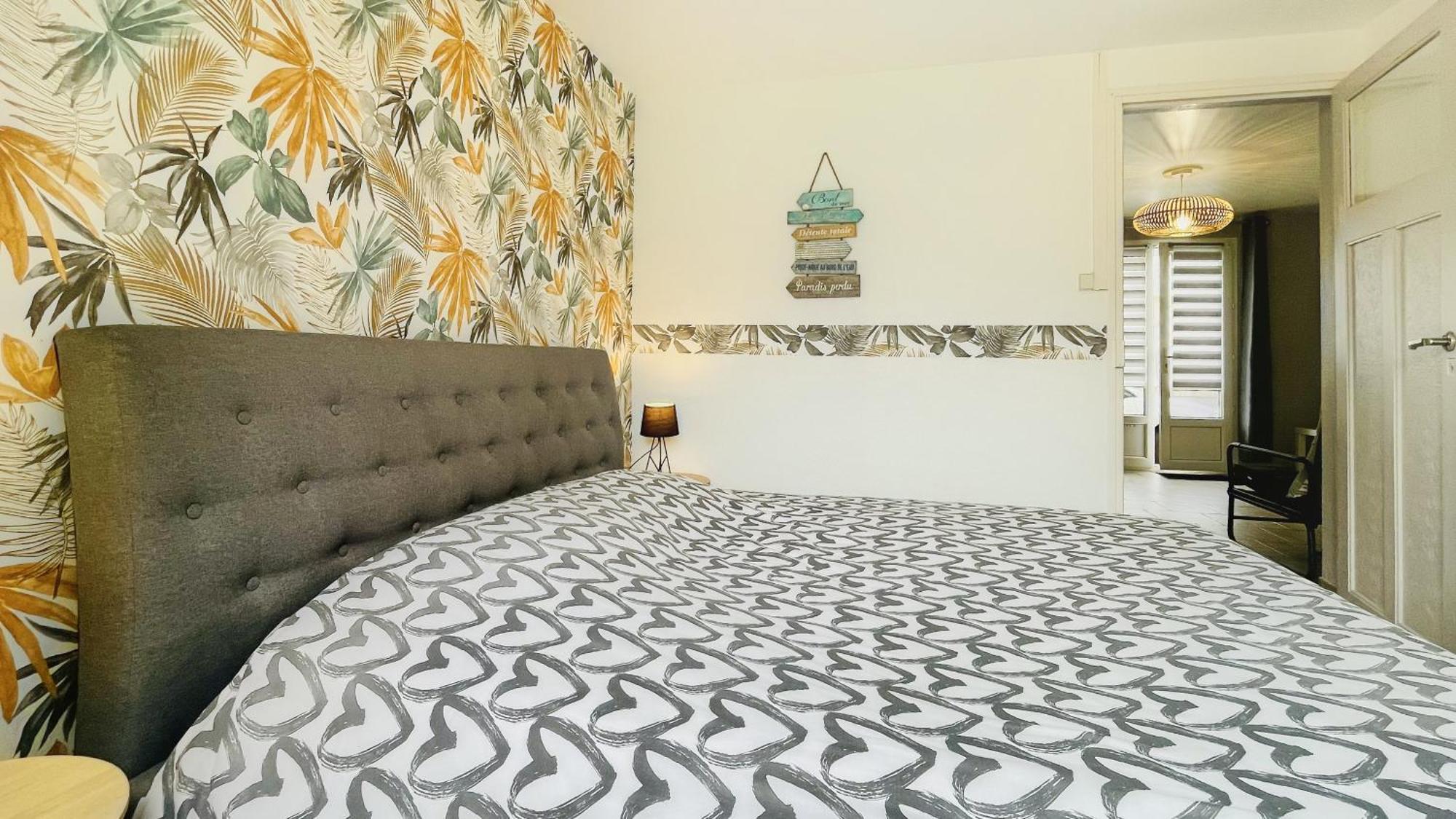 Appartement A Quelques Pas De La Plage Avec Jardin Мерлимон-Плаж Экстерьер фото